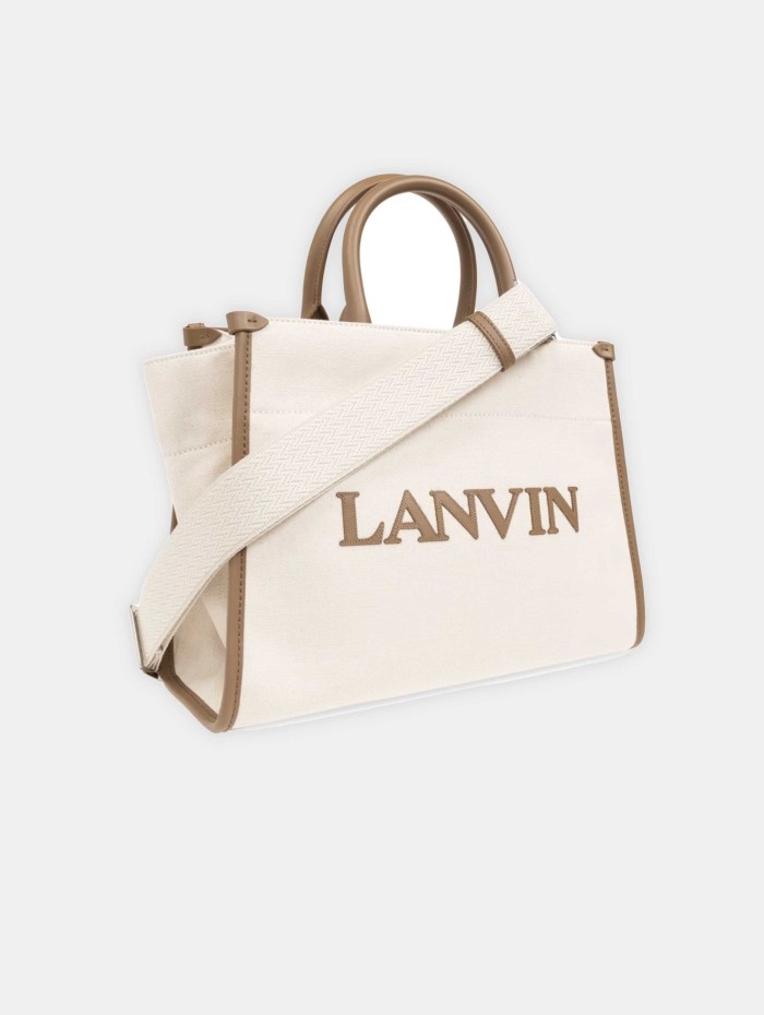 Sac cabas en toile - Tote PM - Lanvin - Mademoiselle Pearl