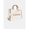 Sac cabas en toile - Tote PM - Lanvin - Mademoiselle Pearl