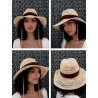 Chapeau fedora en paille de raphia - Kate - Maison Michel - Mademoiselle Pearl