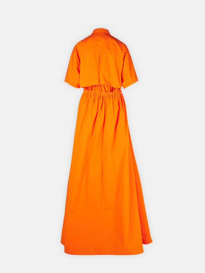 Robe longue orange - Maison Rabih Kayrouz - Mademoiselle Pearl