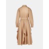 Robe chemise camel - Maison Rabih Kayrouz - Mademoiselle Pearl