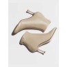 Bottines en cuir beige - R1B830 - Francesco Russo - Mademoiselle Pearl