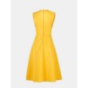 Robe sans manches jaune - Maison Rabih Kayrouz - Mademoiselle Pearl