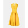 Robe sans manches jaune - Maison Rabih Kayrouz - Mademoiselle Pearl