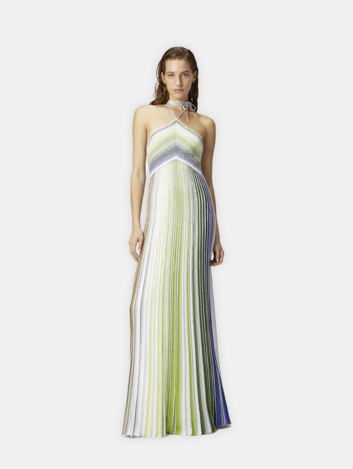 Robe longue à sequins - Missoni - Mademoiselle Pearl