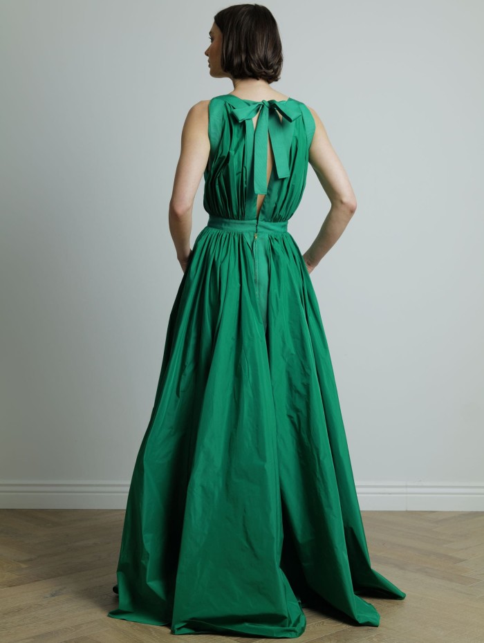 Robe longue verte - Maison Rabih Kayrouz - Mademoiselle Pearl