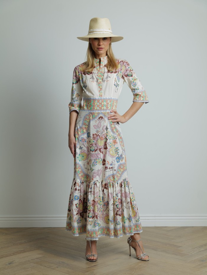 Robe midi à motifs - Etro - Mademoiselle Pearl