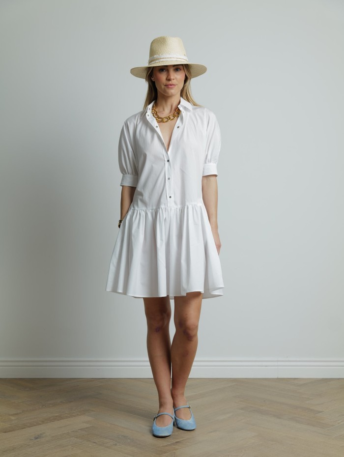 Robe-chemise en popeline - Caronte - Max Mara Studio - Mademoiselle Pearl