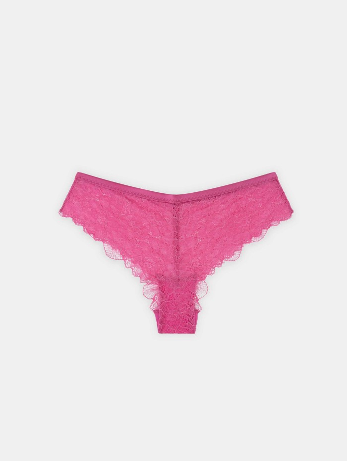 Slip brésilien en dentelle - Gloria - Love Stories - Mademoiselle Pearl