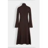 MAISON RABIH KAYROUZ - Robe marron chocolat